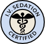 I V Sedation Certified logo